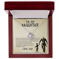 Load image into Gallery viewer, To My Daughter, You Will Never Lose
