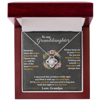 Load image into Gallery viewer, To My Granddaughter, Hold This Tight To Feel My Love