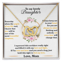 Load image into Gallery viewer, To My Lovely Daughter, Hold This Tight To Feel My Love