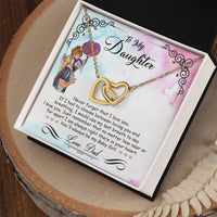 Load image into Gallery viewer, My Baby Girl - Interlocking Heart Necklace