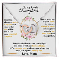 Load image into Gallery viewer, To My Lovely Daughter, Hold This Tight To Feel My Love
