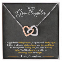 Load image into Gallery viewer, To My Granddaughter, You'll Feel My Love Within This