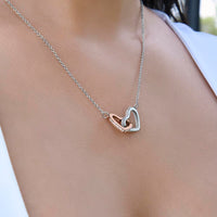 Load image into Gallery viewer, TO MY SISTER BOND INTERLOCKING NECKLACE GIFT SET