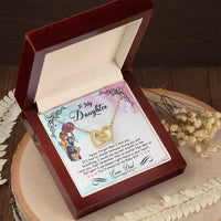 Load image into Gallery viewer, My Baby Girl - Interlocking Heart Necklace