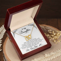 Load image into Gallery viewer, My Baby Girl - Interlocking Heart Necklace