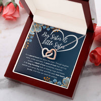 Load image into Gallery viewer, TO MY SISTER BOND INTERLOCKING NECKLACE GIFT SET