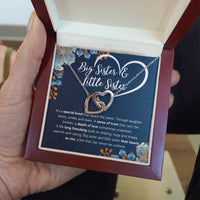 Load image into Gallery viewer, TO MY SISTER BOND INTERLOCKING NECKLACE GIFT SET