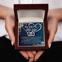 Load image into Gallery viewer, TO MY SISTER BOND INTERLOCKING NECKLACE GIFT SET