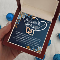 Load image into Gallery viewer, TO MY SISTER BOND INTERLOCKING NECKLACE GIFT SET
