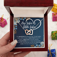 Load image into Gallery viewer, TO MY SISTER BOND INTERLOCKING NECKLACE GIFT SET