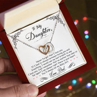 Load image into Gallery viewer, My Baby Girl - Interlocking Heart Necklace
