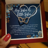 Load image into Gallery viewer, TO MY SISTER BOND INTERLOCKING NECKLACE GIFT SET