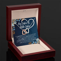 Load image into Gallery viewer, TO MY SISTER BOND INTERLOCKING NECKLACE GIFT SET