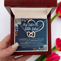 Load image into Gallery viewer, TO MY SISTER BOND INTERLOCKING NECKLACE GIFT SET