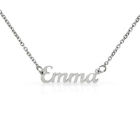 Load image into Gallery viewer, TO MY DAUGHTER CHAPTERS SQUEEZED NAME NECKLACE GIFT SET