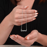Load image into Gallery viewer, TO MY DAUGHTER CHAPTERS SQUEEZED NAME NECKLACE GIFT SET