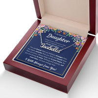 Load image into Gallery viewer, TO MY DAUGHTER BRAVER NAME NECKLACE GIFT SET