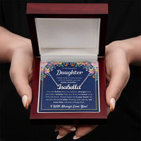 Load image into Gallery viewer, TO MY DAUGHTER BRAVER NAME NECKLACE GIFT SET