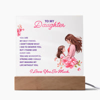Load image into Gallery viewer, Keepsake Acrylic Bundle -To my daughter - YOU ARE MY BEST FRIEND