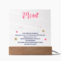 Load image into Gallery viewer, Keepsake Acrylic Bundle - mom - I am forever thankful