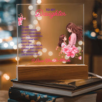 Load image into Gallery viewer, Keepsake Acrylic Bundle -To my daughter - YOU ARE MY BEST FRIEND