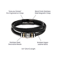Load image into Gallery viewer, TO MY SON STAND TALL BRACELET
