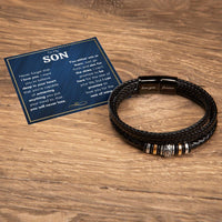 Load image into Gallery viewer, TO MY SON SKIES BRACELET