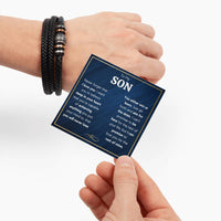 Load image into Gallery viewer, TO MY SON SKIES BRACELET