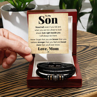 Load image into Gallery viewer, TO MY SON STAND TALL BRACELET