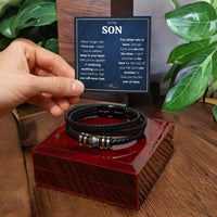 Load image into Gallery viewer, TO MY SON SKIES BRACELET