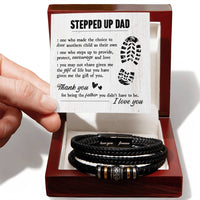 Load image into Gallery viewer, TO MY STEP DAD GIFT OF LIFE BRACELET