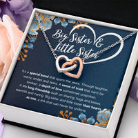 Load image into Gallery viewer, TO MY SISTER BOND INTERLOCKING NECKLACE GIFT SET