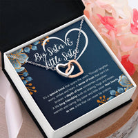 Load image into Gallery viewer, TO MY SISTER BOND INTERLOCKING NECKLACE GIFT SET