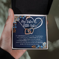 Load image into Gallery viewer, TO MY SISTER BOND INTERLOCKING NECKLACE GIFT SET