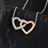 Load image into Gallery viewer, TO MY SISTER BOND INTERLOCKING NECKLACE GIFT SET