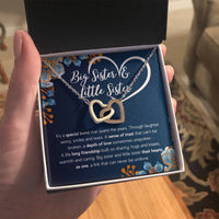 Load image into Gallery viewer, TO MY SISTER BOND INTERLOCKING NECKLACE GIFT SET