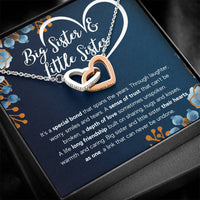 Load image into Gallery viewer, TO MY SISTER BOND INTERLOCKING NECKLACE GIFT SET