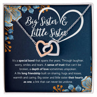 Load image into Gallery viewer, TO MY SISTER BOND INTERLOCKING NECKLACE GIFT SET