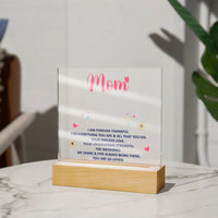 Load image into Gallery viewer, Keepsake Acrylic Bundle - mom - I am forever thankful