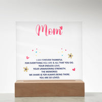 Load image into Gallery viewer, Keepsake Acrylic Bundle - mom - I am forever thankful