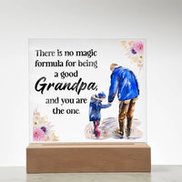Load image into Gallery viewer, Acrylic Square Design Grandpa