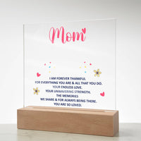 Load image into Gallery viewer, Keepsake Acrylic Bundle - mom - I am forever thankful