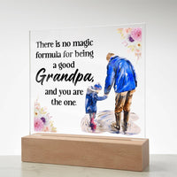 Load image into Gallery viewer, Acrylic Square Design Grandpa