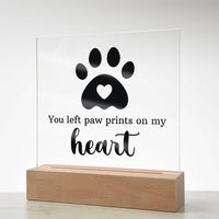 Load image into Gallery viewer, Keepsake Acrylic Bundle - You Left Pawprints In My Heart