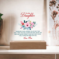 Load image into Gallery viewer, Keepsake Acrylic Bundle - To My Daughter Wherever your journey in life may take you