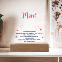 Load image into Gallery viewer, Keepsake Acrylic Bundle - mom - I am forever thankful