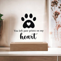 Load image into Gallery viewer, Keepsake Acrylic Bundle - You Left Pawprints In My Heart