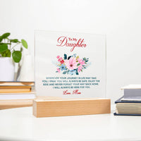 Load image into Gallery viewer, Keepsake Acrylic Bundle - To My Daughter Wherever your journey in life may take you
