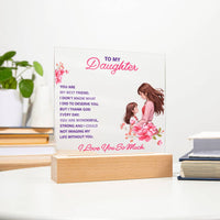 Load image into Gallery viewer, Keepsake Acrylic Bundle -To my daughter - YOU ARE MY BEST FRIEND