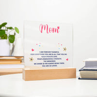 Load image into Gallery viewer, Keepsake Acrylic Bundle - mom - I am forever thankful